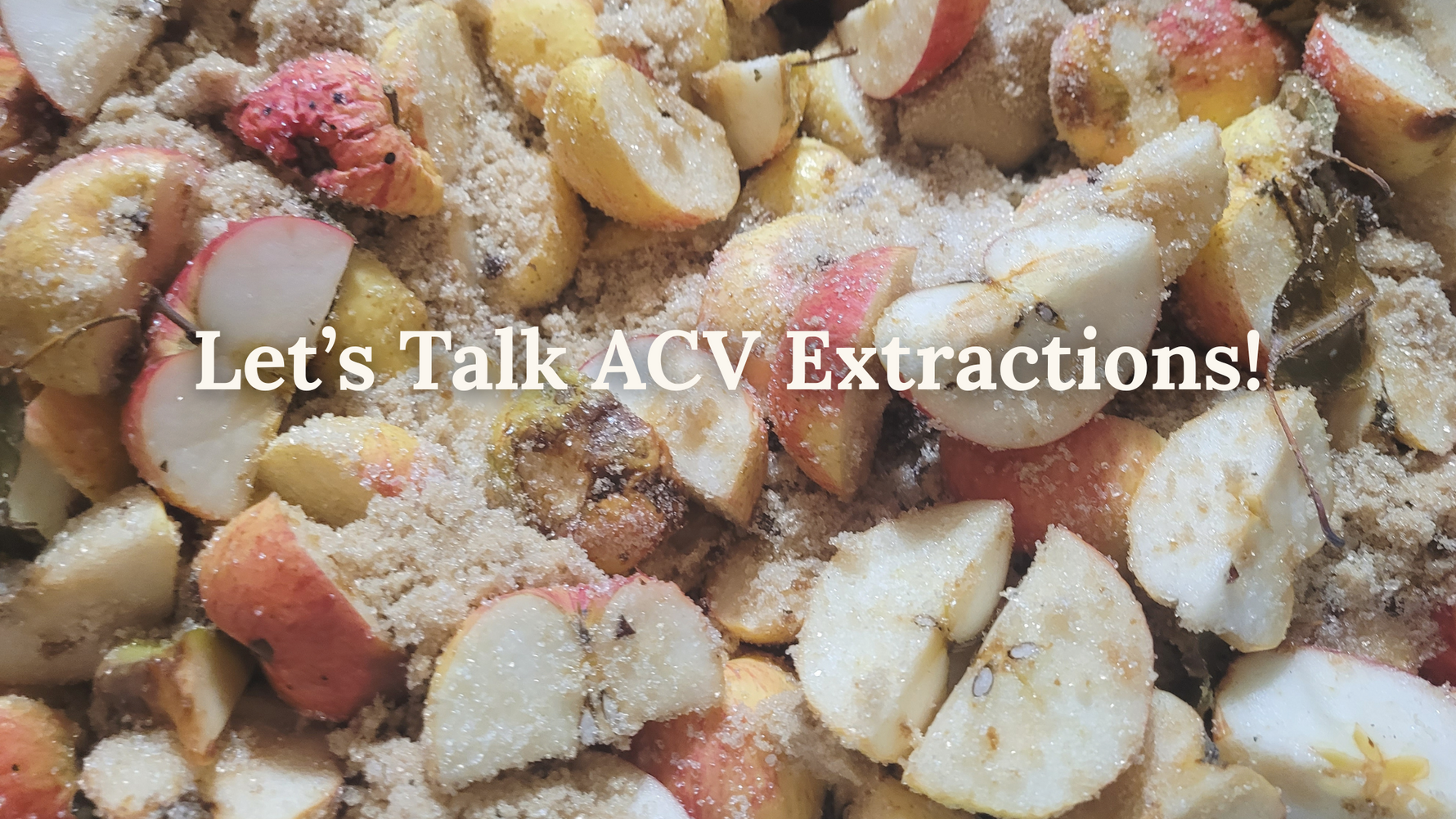 Let's Talk ACV Extractions!