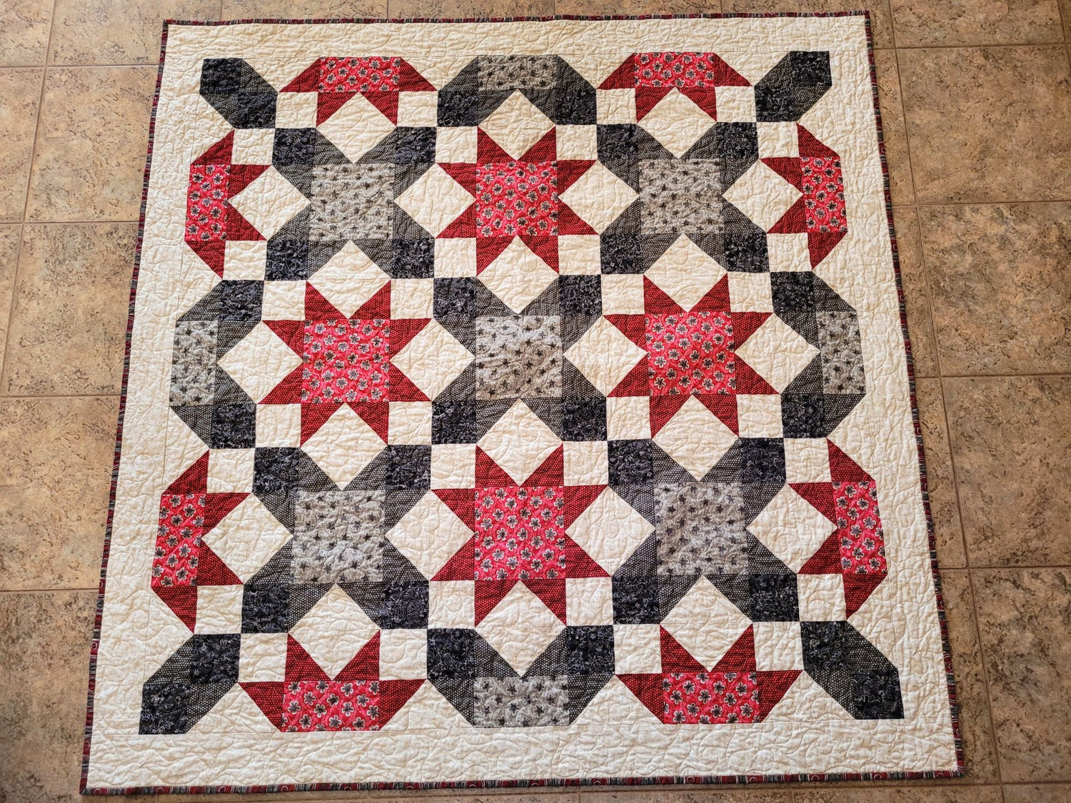 Classic Hearth Heirloom Lap Quilt
