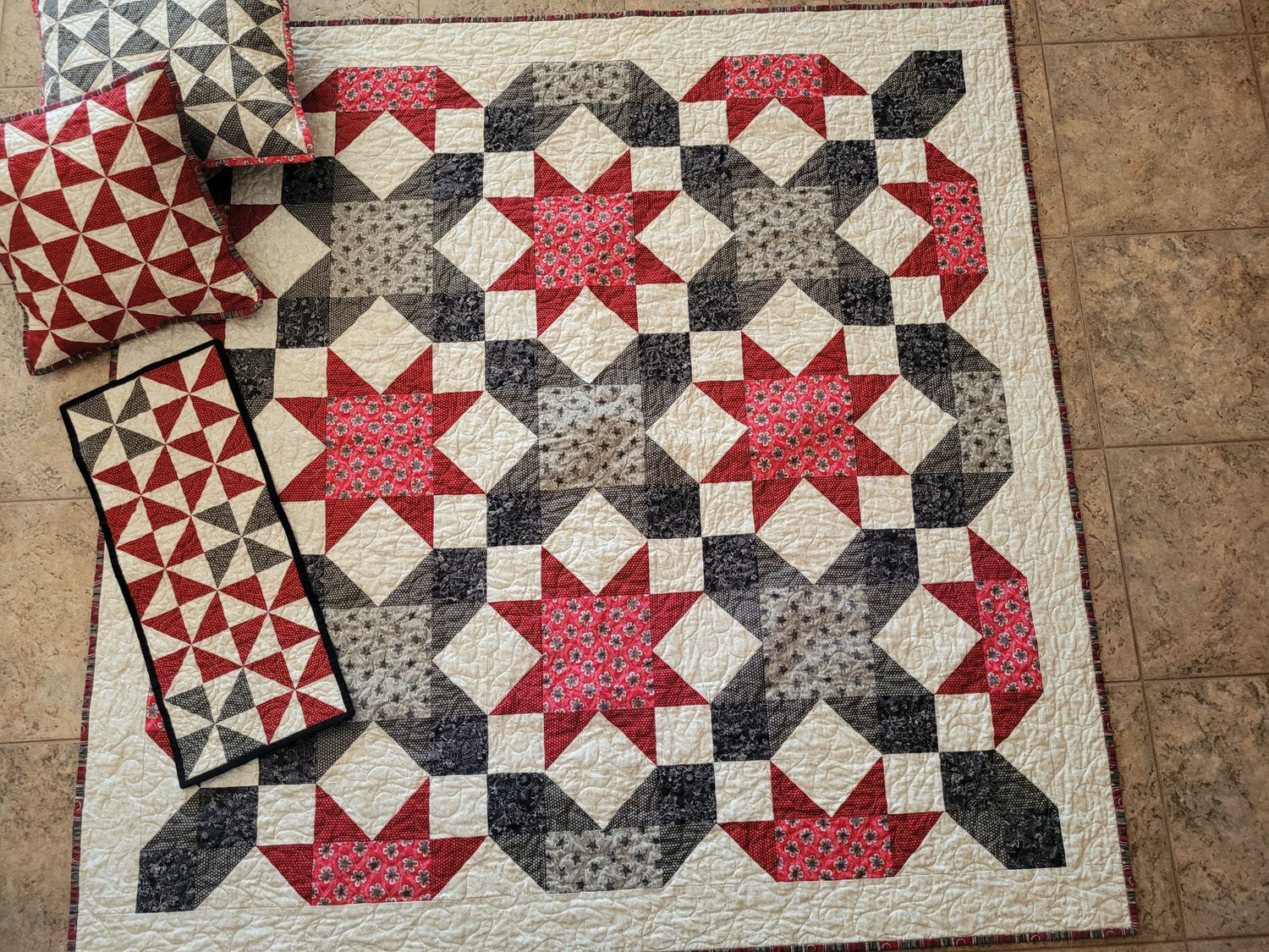 Classic Hearth Heirloom Lap Quilt