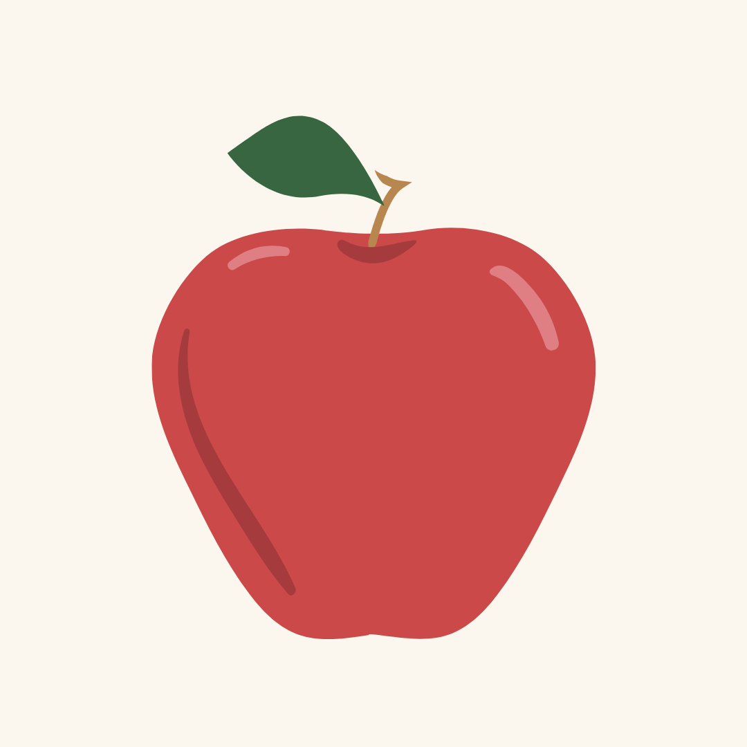 apple drawing representing Westland Apple