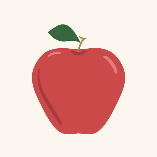 apple drawing representing the Black Oxford Apple