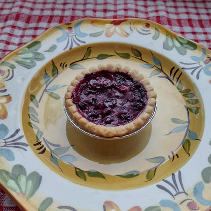 Brunswick Lowbush Blueberry tart.