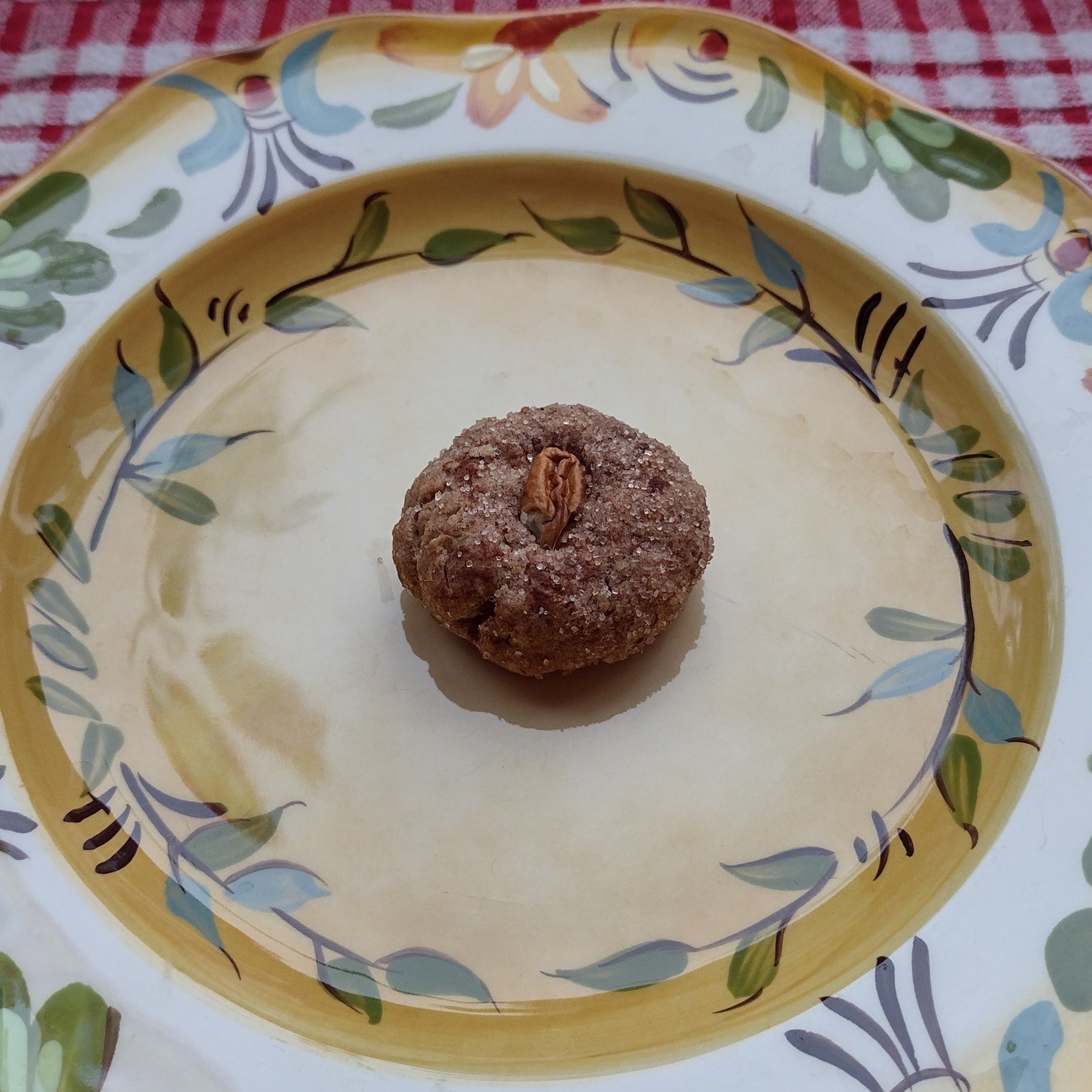 Ultra Northern Pecan on a cookie
