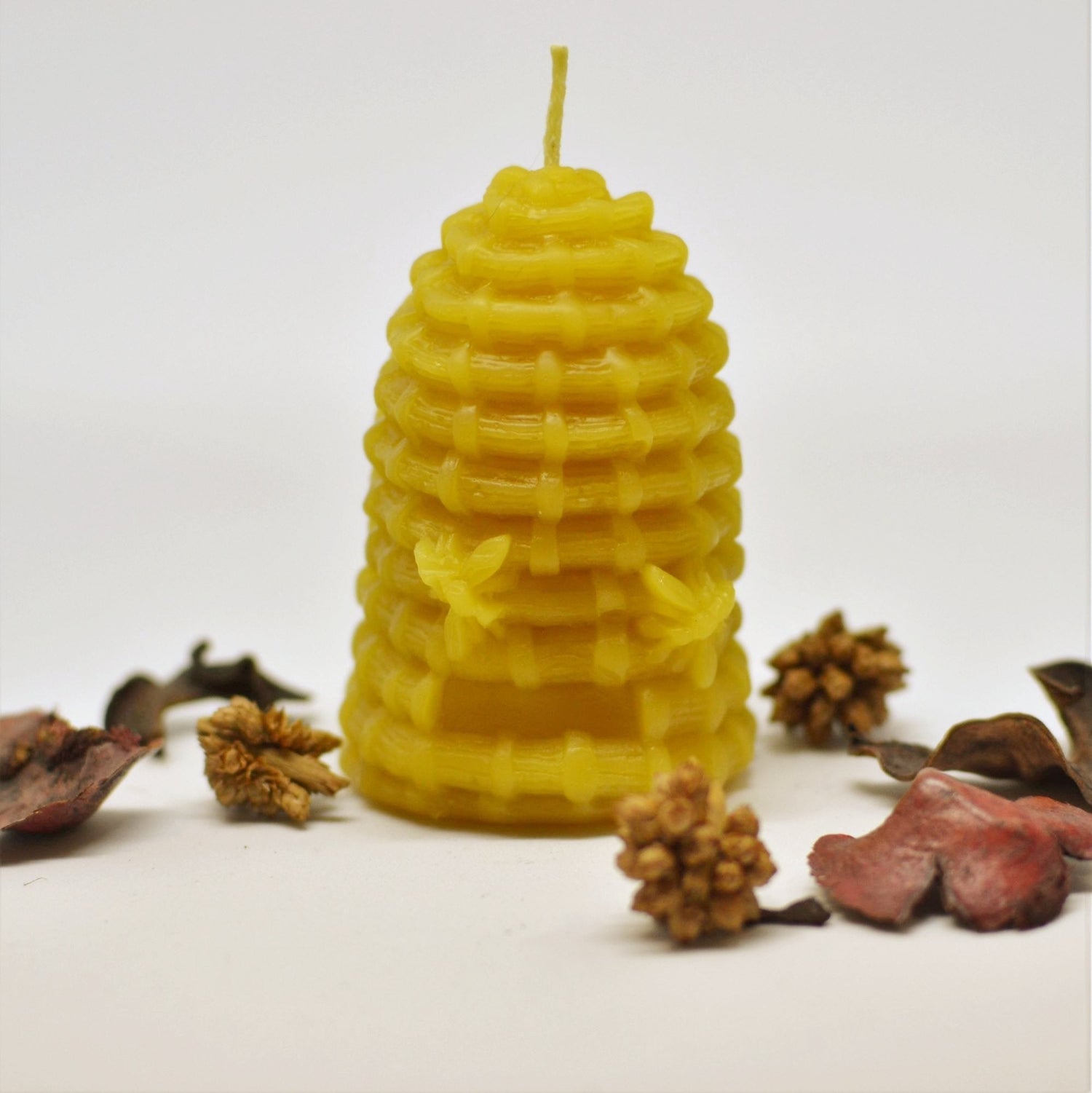 Historic Bee Skep Candle
