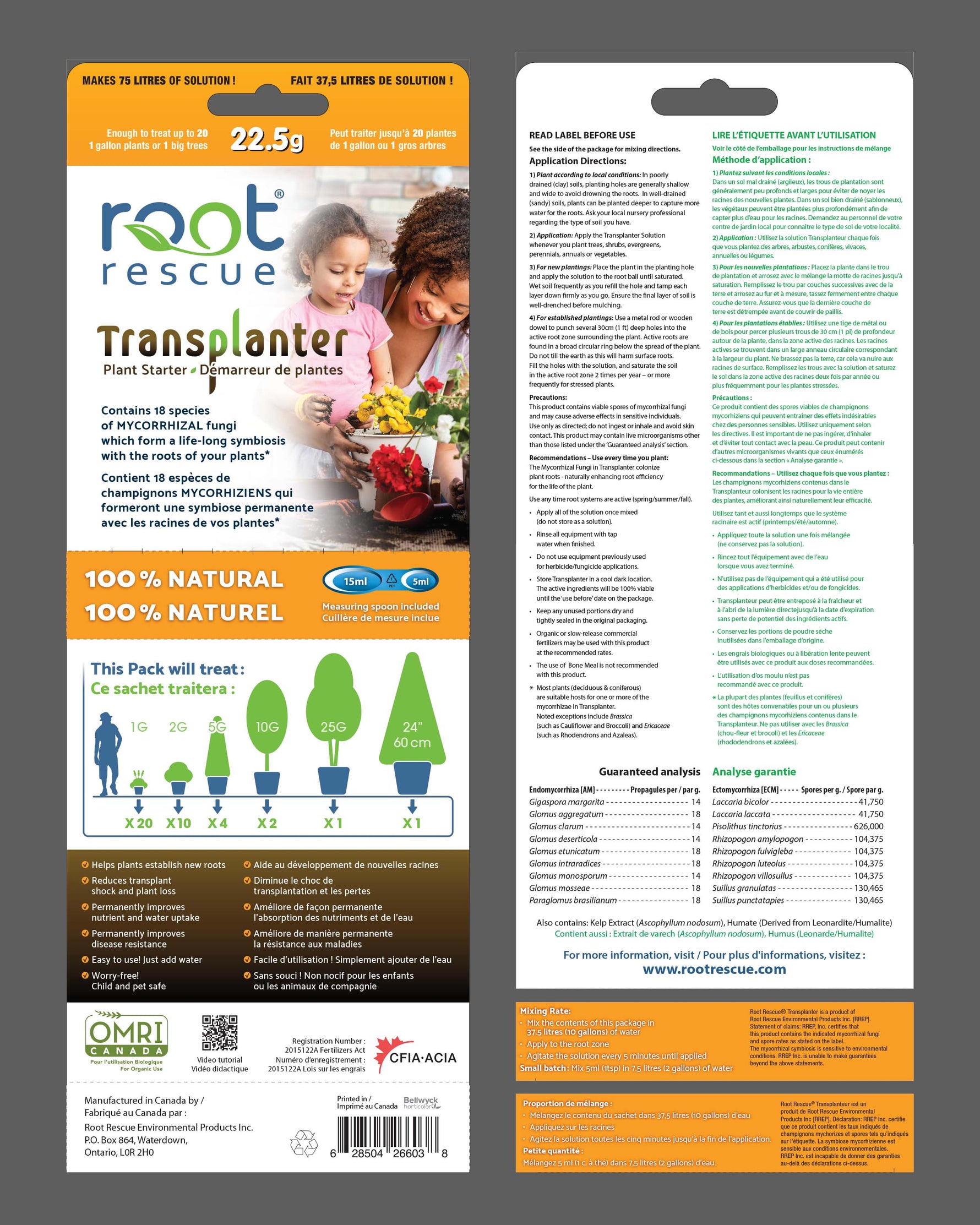 Root Rescue Mycorrhizal Inoculant box view